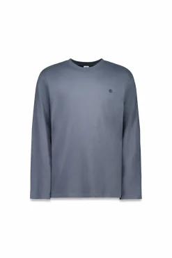 Springfield Camiseta b&aacute;sica manga larga acabado suave^Hombre Camisetas