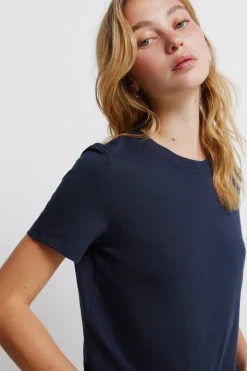 Springfield Camiseta b&aacute;sico manga corta^Mujer Basic Bar