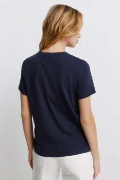 Springfield Camiseta b&aacute;sico manga corta^Mujer Basic Bar