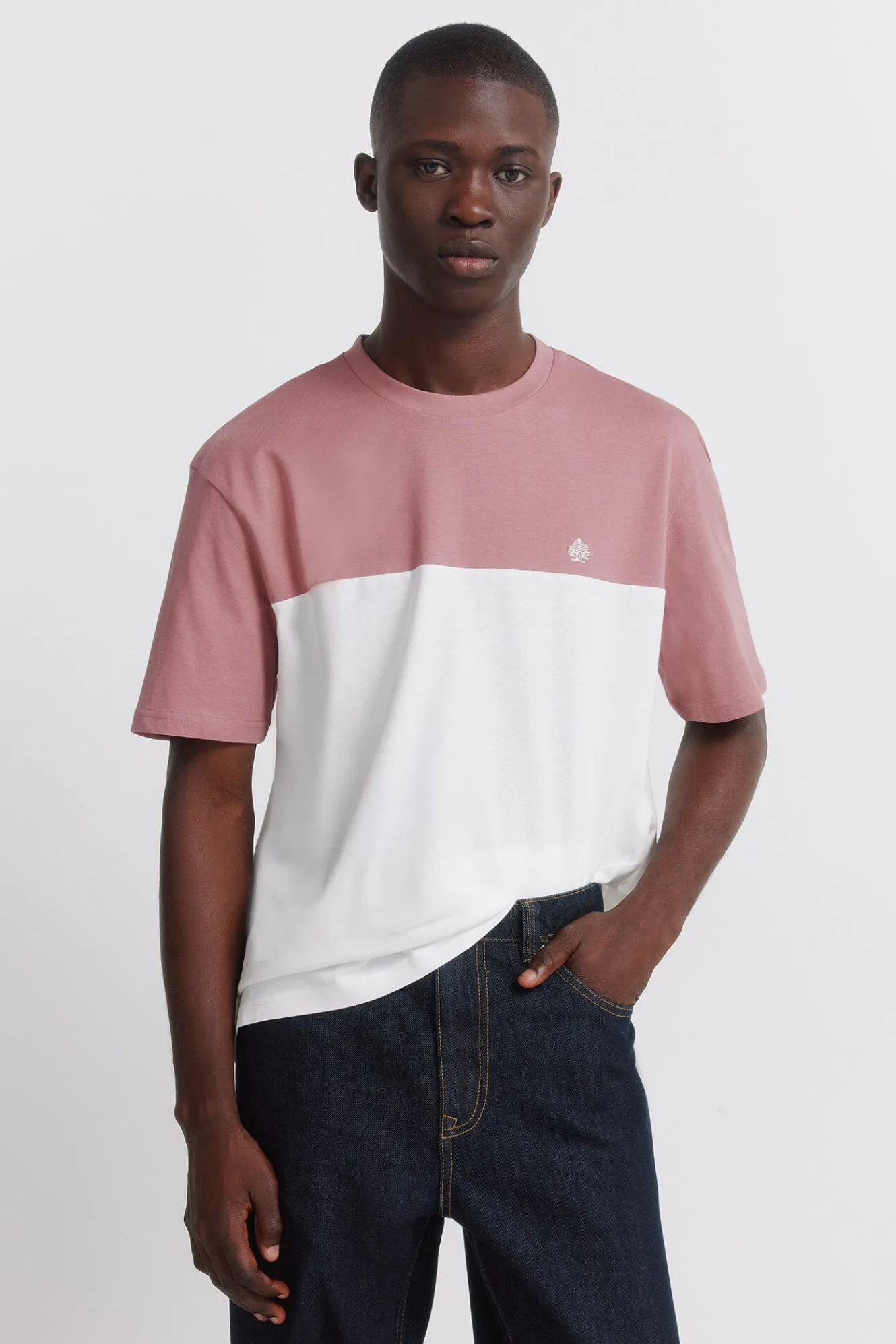 Springfield Camiseta bloque color^Hombre Camisetas