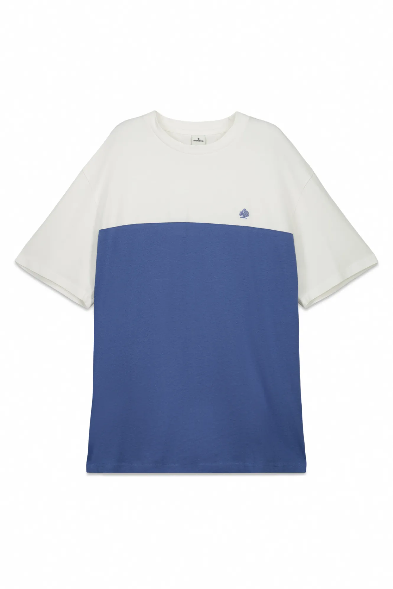 Springfield Camiseta bloque color^Hombre Camisetas