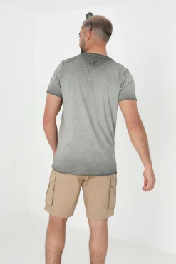 Brave Soul Camiseta calavera manga corta^Hombre Camisetas