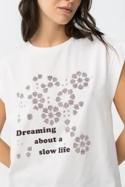 Tiffosi Camiseta Casual^Mujer Camisetas