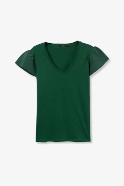 Tiffosi Camiseta casual manga corta^Mujer Camisetas