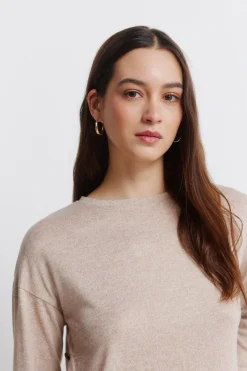 Springfield Camiseta combinada botones lateral^Mujer Camisetas