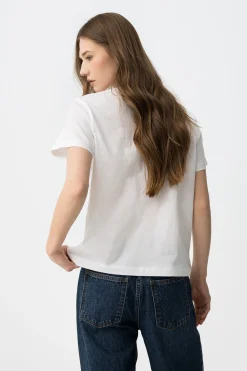 Tiffosi Camiseta con letras^Mujer Camisetas