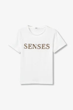 Tiffosi Camiseta con letras^Mujer Camisetas