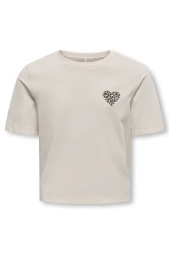 Only Girls Camiseta corazón niña^Niños Camisetas