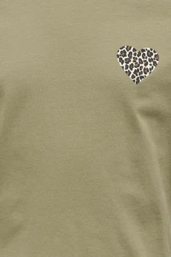 Only Girls Camiseta coraz&oacute;n ni&ntilde;a^Niños Camisetas