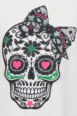 Only Girls Camiseta cropped estampado frontal^Niños Camisetas