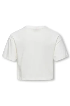 Only Girls Camiseta cropped estampado frontal^Niños Camisetas