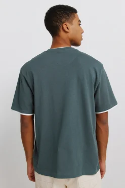 Springfield Camiseta cuello doble^Hombre Camisetas