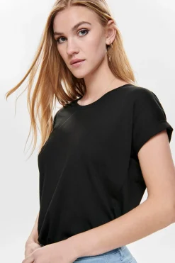 Only Camiseta de manga corta^Mujer Camisetas|Basic Bar