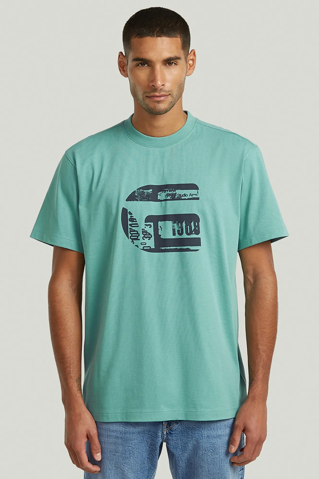 G-STAR Camiseta de manga corta con logo^Hombre Camisetas