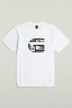 G-STAR Camiseta de manga corta con logo^Hombre Camisetas