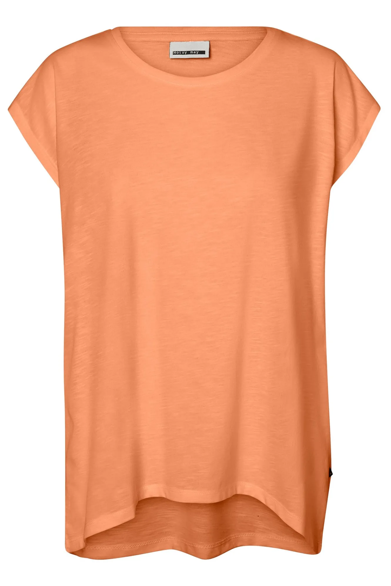 Noisy May Camiseta de manga corta con cuello redondo^Mujer Camisetas|Basic Bar