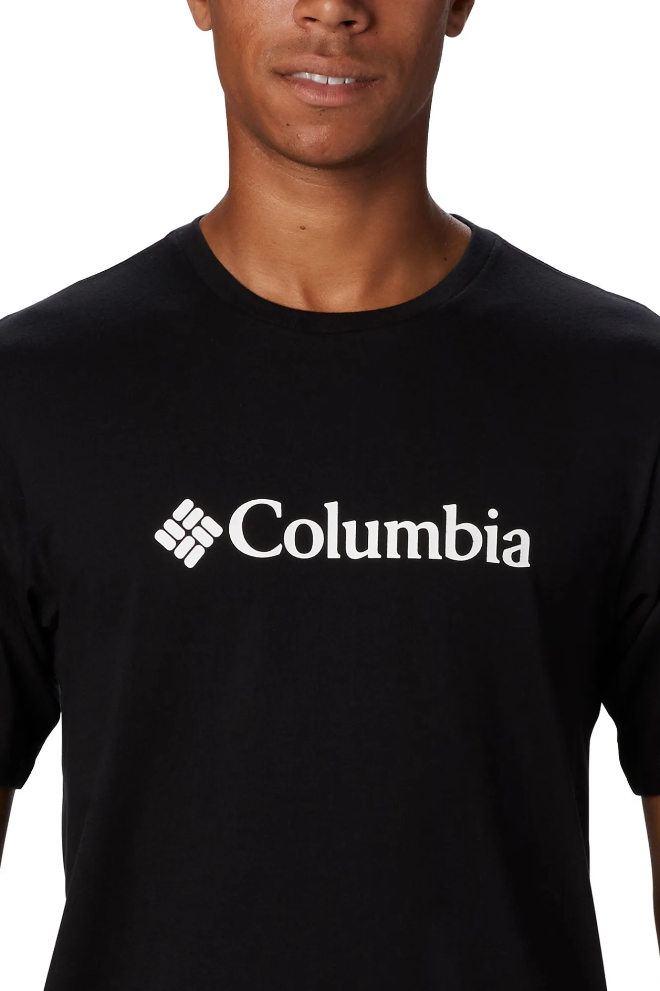 Columbia Camiseta de manga corta de algod&oacute;n org&aacute;nico Basic Logo&trade; de para hombre^Hombre Deporte
