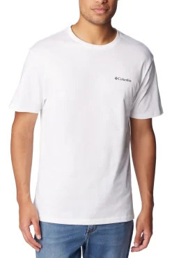 Columbia Camiseta de manga corta de algod&oacute;n org&aacute;nico Basic Logo&trade; de para hombre^Hombre Deporte