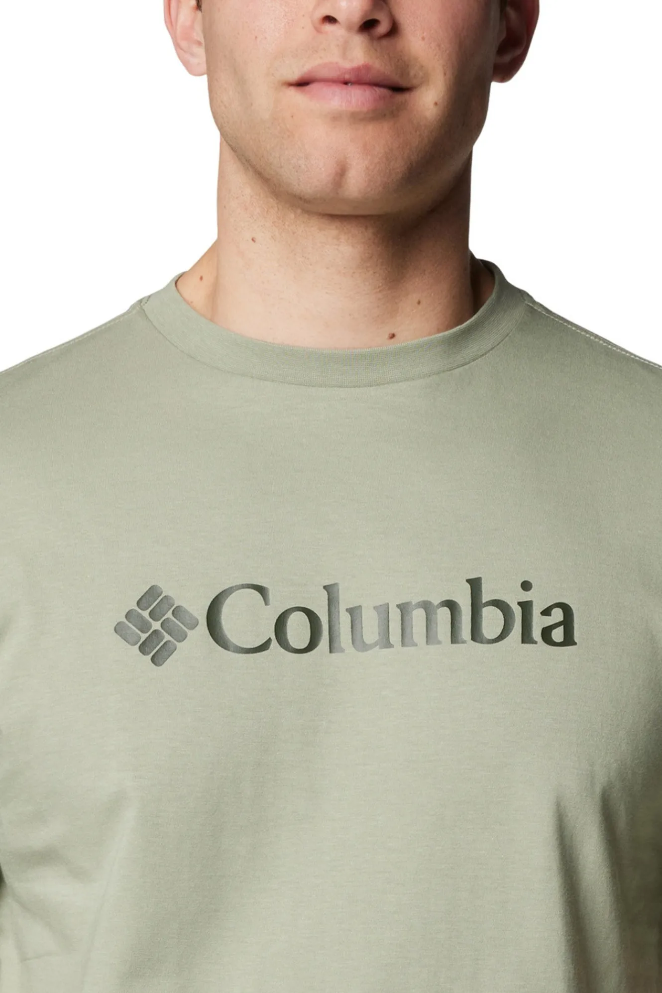 Columbia Camiseta de manga corta de algod&oacute;n^Hombre Deporte