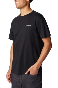 Columbia Camiseta de manga corta de algod&oacute;n org&aacute;nico Basic Logo&trade; de para hombre^Hombre Deporte