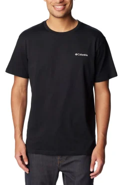 Columbia Camiseta de manga corta de algod&oacute;n org&aacute;nico Basic Logo&trade; de para hombre^Hombre Deporte