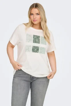 Only Carmakoma Camiseta de manga corta talla grande^Mujer Camisetas