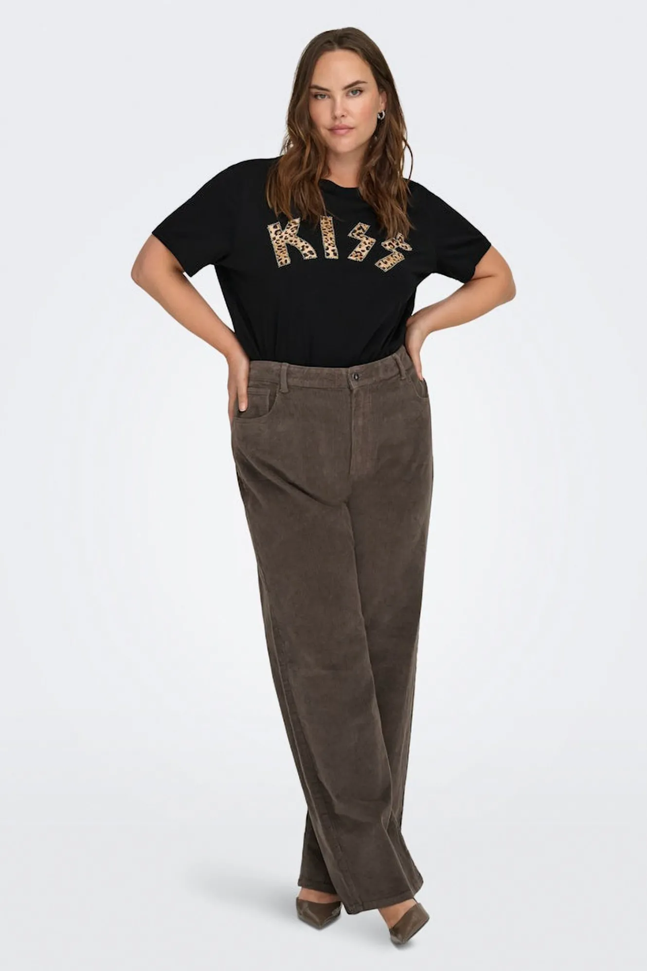 Only Carmakoma Camiseta de manga corta talla grande^Mujer Camisetas