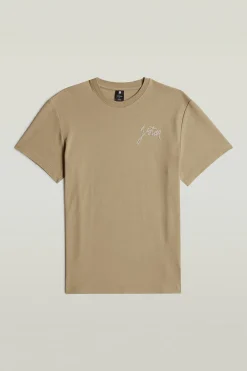 G-STAR Camiseta de manga corta y corte recto^Hombre Camisetas