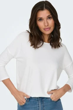 Only Camiseta de manga francesa^Mujer Camisas Y Blusas|Basic Bar