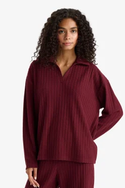 DeFacto Camiseta de manga larga^Mujer Total Look