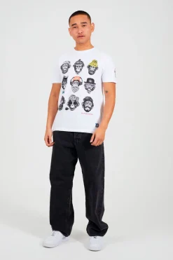 Brave Soul Camiseta de monos manga corta^Hombre Camisetas