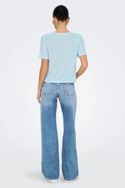 Only Camiseta de punto manga corta^Mujer Camisetas