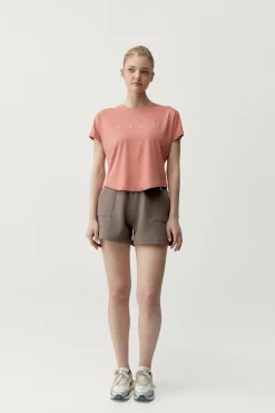 Born Living Yoga Camiseta deportiva Azami coral^Mujer Deporte