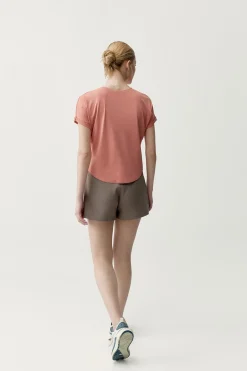 Born Living Yoga Camiseta deportiva Azami coral^Mujer Deporte