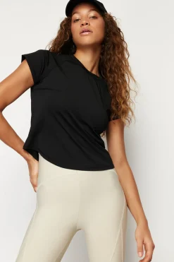 Trendyol Camiseta deportiva manga corta^Mujer Deporte