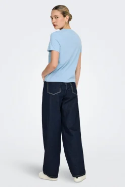 Only Camiseta dibujo frontal^Mujer Camisetas