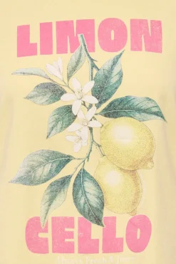 Only Camiseta dibujo frontal^Mujer Camisetas