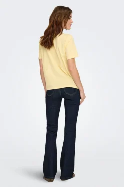 Only Camiseta dibujo frontal^Mujer Camisetas