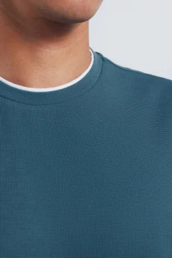 Springfield Camiseta doble tejido waffle^Hombre Camisetas