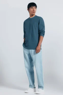 Springfield Camiseta doble tejido waffle^Hombre Camisetas