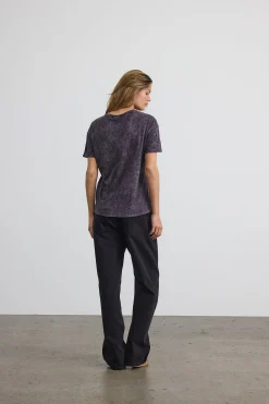 Noisy May Camiseta efecto lavado^Mujer Camisetas