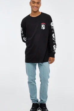 Inside Camiseta Estampado Calavera^Hombre Camisetas