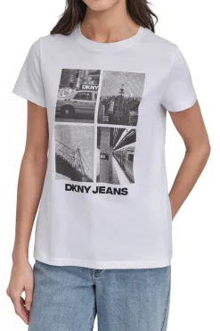 DKNY Camiseta foto^Mujer Camisetas