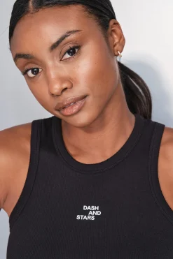 Dash and Stars Camiseta halter algod&oacute;n canal&eacute;^Mujer Deporte