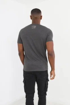 Brave Soul Camiseta instrumentos musicales^Hombre Camisetas