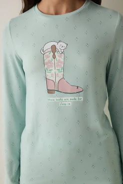 Penti Camiseta larga para dormir^Mujer Pijamas