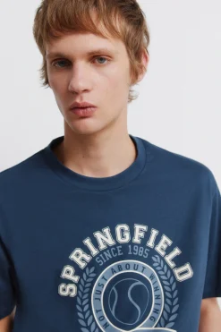 Springfield Camiseta logo sport^Hombre Camisetas