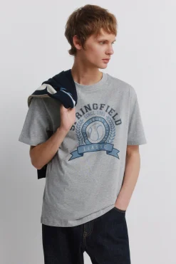 Springfield Camiseta logo sport^Hombre Camisetas