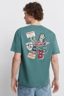 Springfield Camiseta logos^Hombre Camisetas