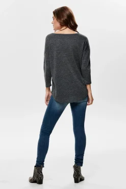 Only Camiseta manga 3/4 cuello redondo^Mujer Basic Bar